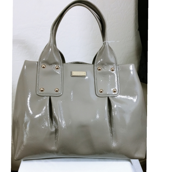 kate spade Handbags - kate spade - Gray Patent Leather Bag